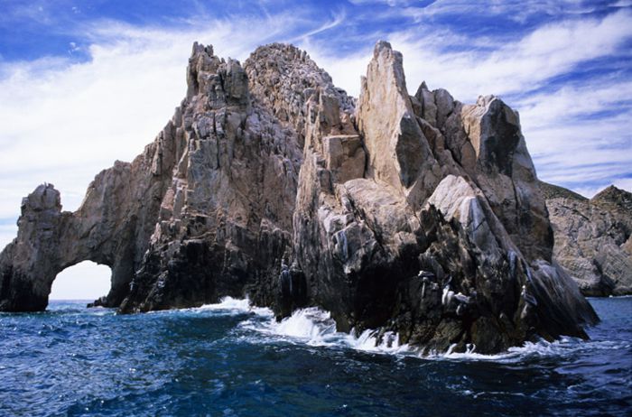 Arco rocoso en Los Cabos.